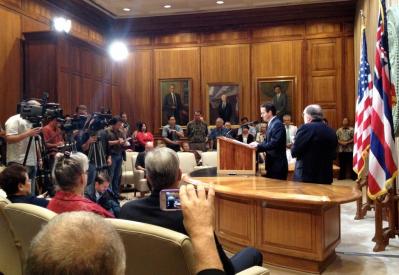 Schatz Talk: Hawaii’s Newest Senator ‘Deeply Concerned’ About Climate Change