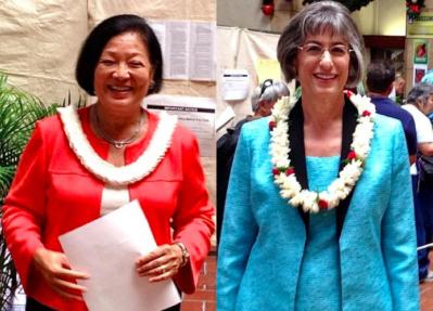 Civil Beat Poll – Hirono’s Double-Digit Lead Over Lingle Holding