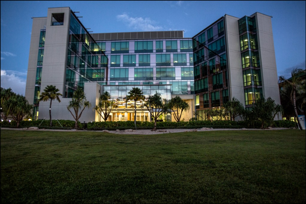 UH Cancer Center in Honolulu, HI.  1.14.14