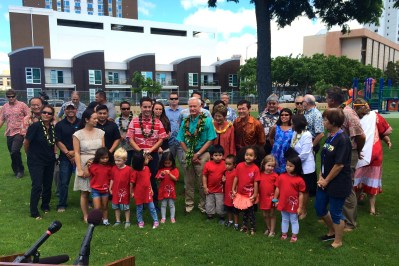 Honolulu Mayor Celebrates Renovated Kakaako Park