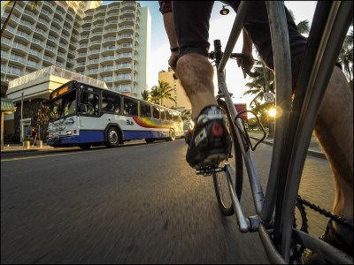 With Tourists Gone, City Will Open Kalakaua to Bikers and Pedestrians
