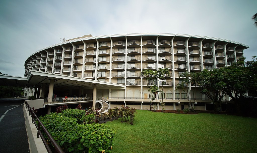 Hilo HIlo Hawaiian Hotel along Banyan Drive in Hilo, Hawaii.  11 april 2015. photograph Cory Lum/Civil Beat