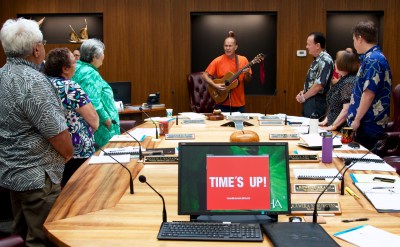 Protesters Ask ‘Voice of the Hawaiian People’ to Stop Mauna Kea Telescope