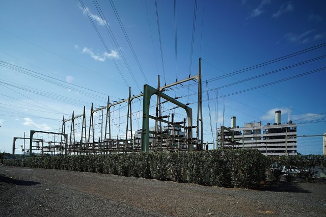 Hawaiian Electric power plant in Pearl City. 22 aug 2015. photograph Cory Lum/Civil Beat