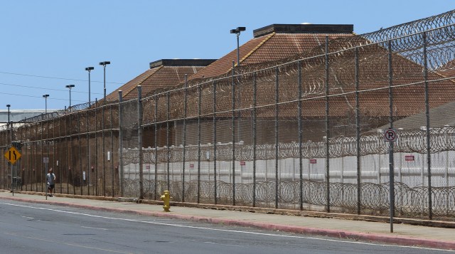 OCCC. Oahu Community Correctional Center. Kalihi. Jail. 19 aug 2015. photograph Cory Lum/Civil Beat