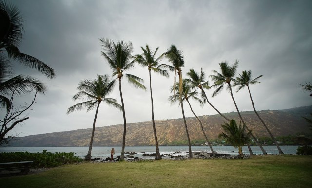 Manini Beach KealaKekua Bay Kona Hawaii island1