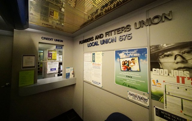 Plumbers Fitters Union 1109 Bethel Street basement. PACS