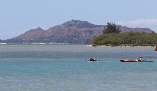 Maunalua Bay kayak. 19 march 2016.