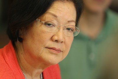 Senator Mazie Hirono editorial board. 24 march 2016.