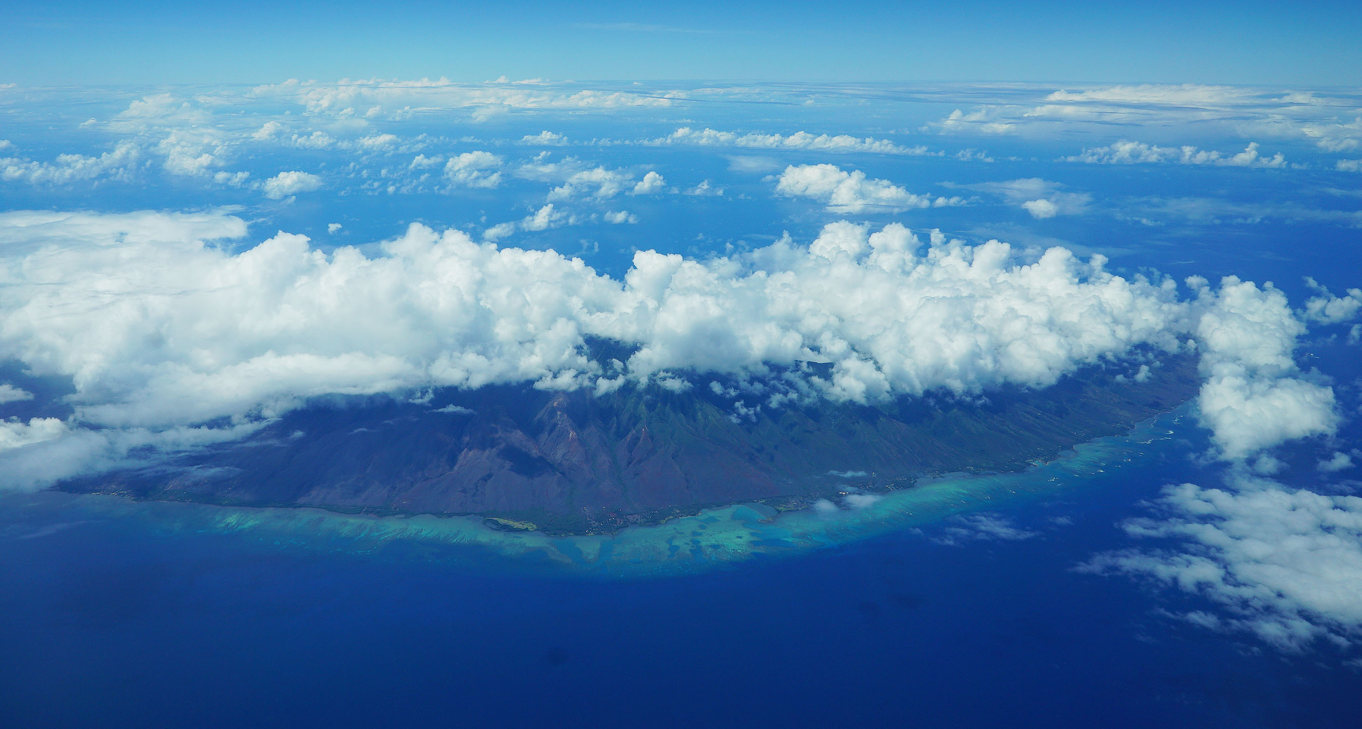 East Molokai clouds Hawaii2. 14 july 2016