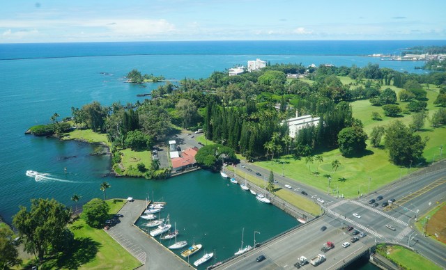 Hilo Banyan Drive Aerial. 14 july 2016