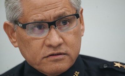 HPD Chief Louis Kealoha closeup. 7 sept 2016