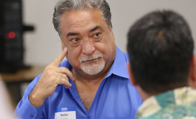 OCCC prison jail EIC forum Public Safety Director Nolan Espinda. 28 sept 2016