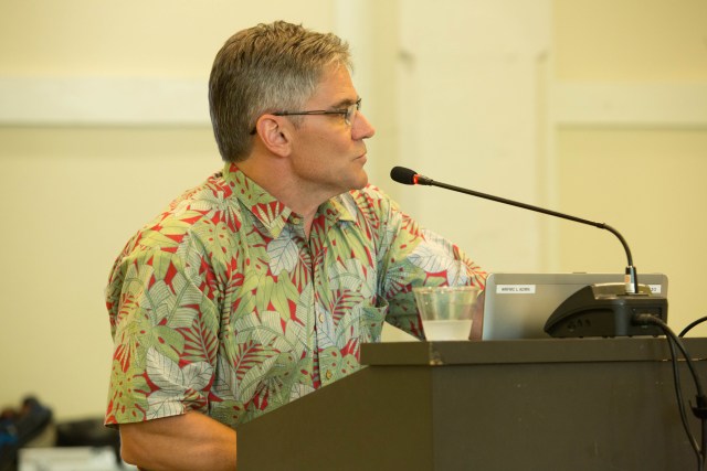 Fred Tucher, section chief of the National Oceanic and Atmospheric Administration’s Office of General Counsel