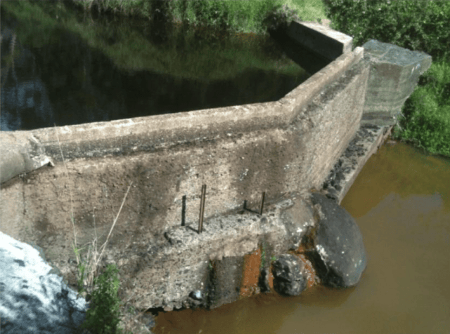 Waiakoali diversion on the Kokee Ditch.