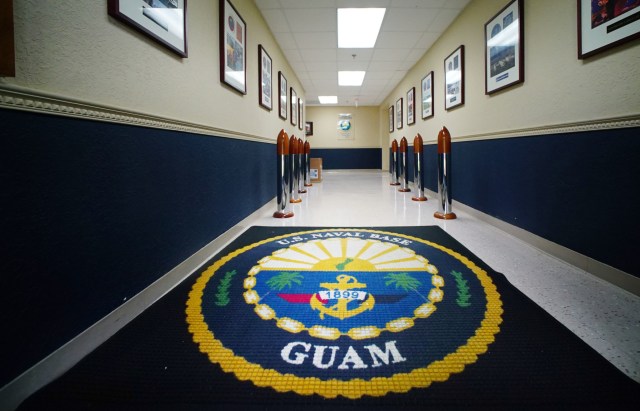 US Navy Base Guam Marianas. 22 aug 2016