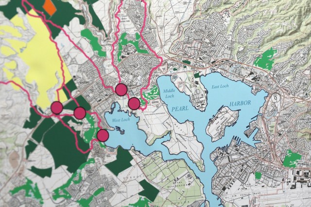 USGS test areas Dept of Health presser Pearl Harbor. 14 dec 2016