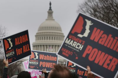 Massive March On DC: Fear, Fun, Animosity And A Touch Of Aloha