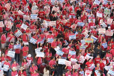 Hawaii Teacher: Stalled Contract Talks Are Prompting Whispers Of A Strike