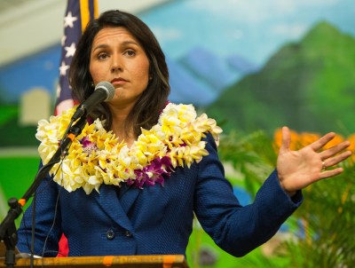 CNN Gives Gabbard The Cold Shoulder In New Hampshire