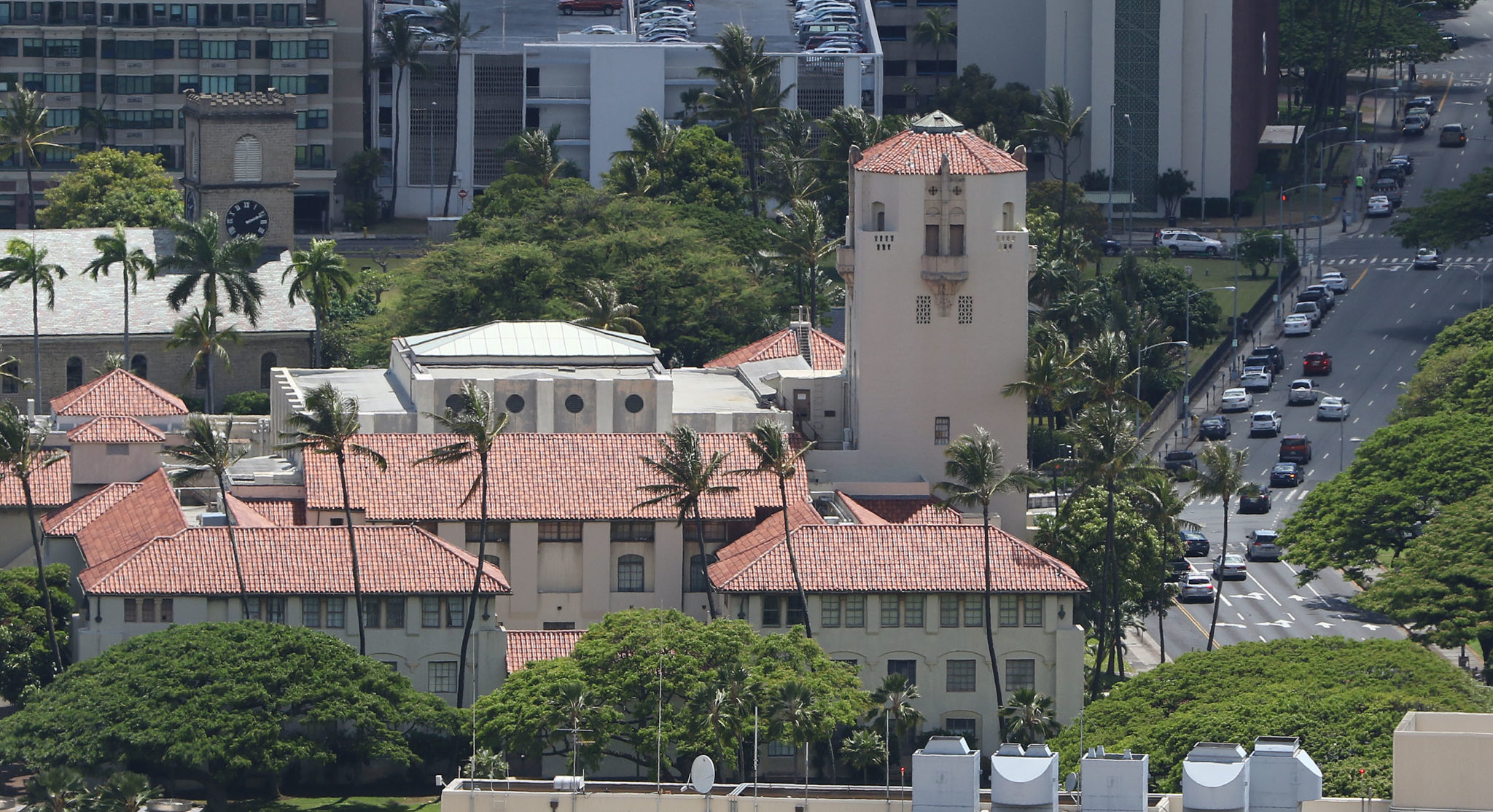 Honolulu Hale building City County Mayor. 23 may 2017