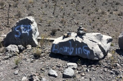 Woman Cited For Graffiti On Rocks At Mauna Kea