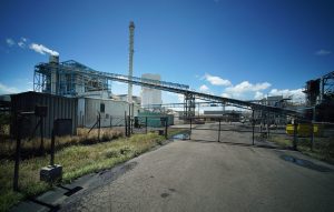 Hawaiian Electric Coal burning plant HEI HECO Campbell Industrial Park.