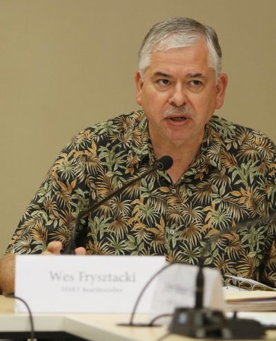 HART Board member Wes Frysztacki