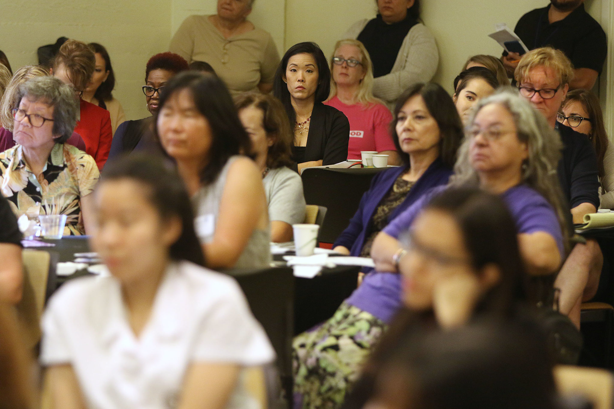 Hawaii State Womens Legislative Caucus breakfast held at the YWCA.