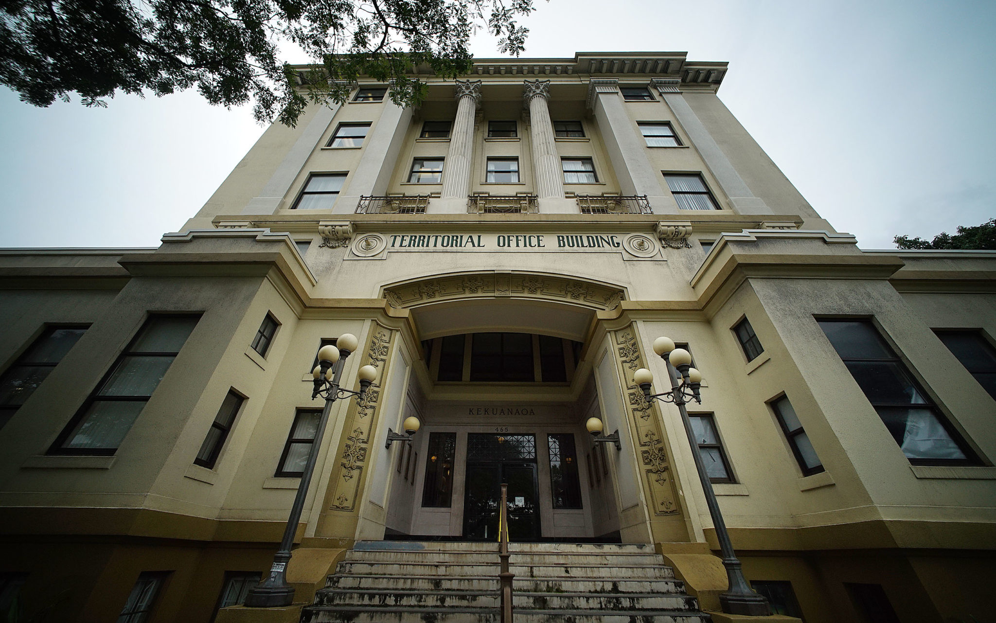 Territorial Office Building Kekuanaoa. State Auditor is on the 5th floor.