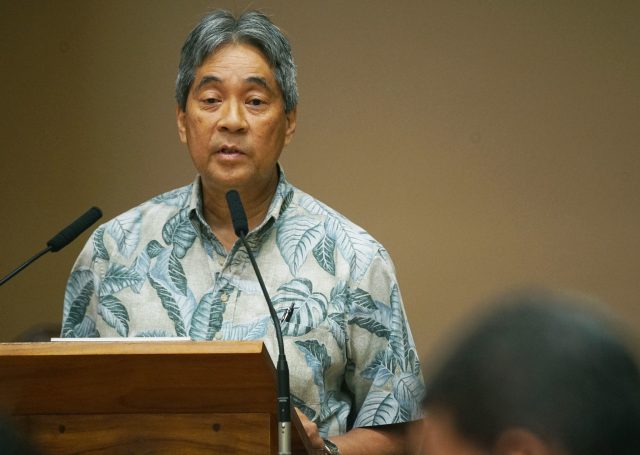Dept of Budget and Fiscal Services Director Nelson Koyanagi Jr. questioned by Honolulu City Council members.