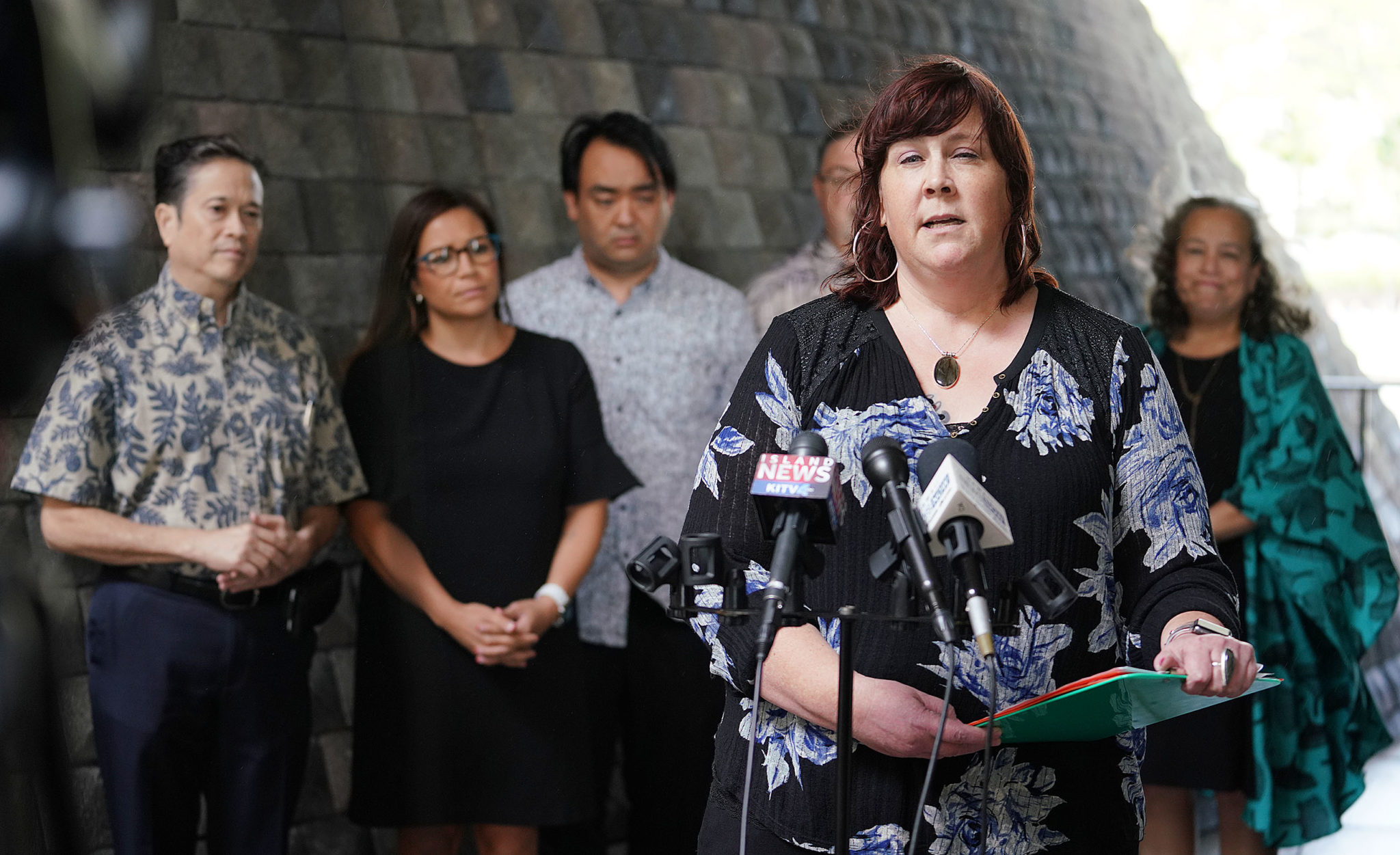 Heather Lusk press conference homeless count.