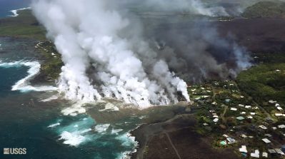 Entire Neighborhood Vanishes As Lava Gushes In