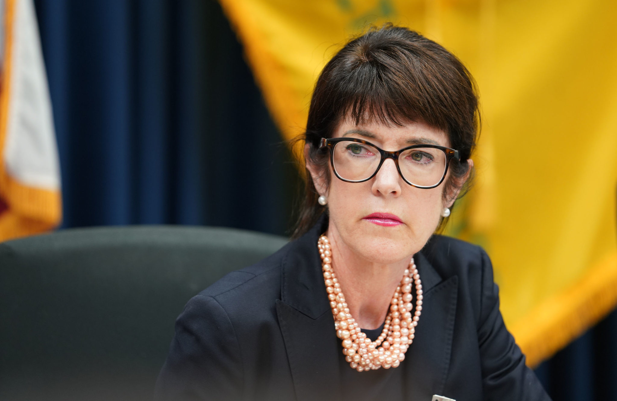 Honolulu Police Commission Loretta Sheehan during commission meeting held at HPD.