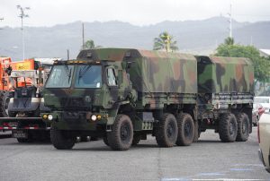 Young Brothers RIMPAC Military vehicles offloaded Preparedness.