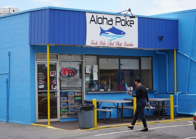 Aloha Poke in Waianae. Fault Lines