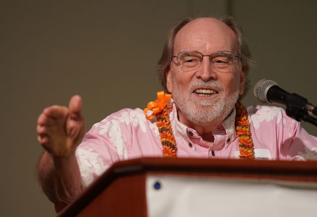 Governor Neil Abercrombie Democrats Unity Breakfast 2018 held the Dole Cannery Ballroom. 12 aug 2018