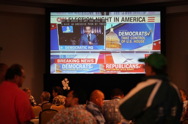Breaking News on CNN Democrats take the House. Is it a premature ?