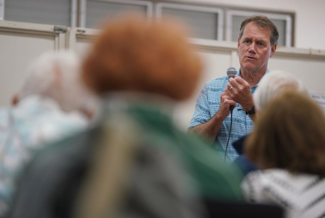 Congressman Ed Case Talk Story at Campbell High School.