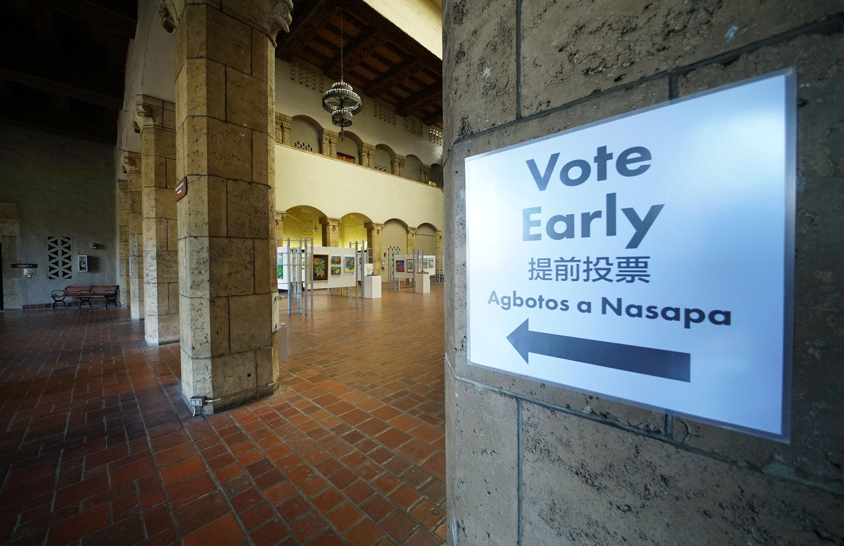 Early Voting Special Election at Honolulu Hale1.