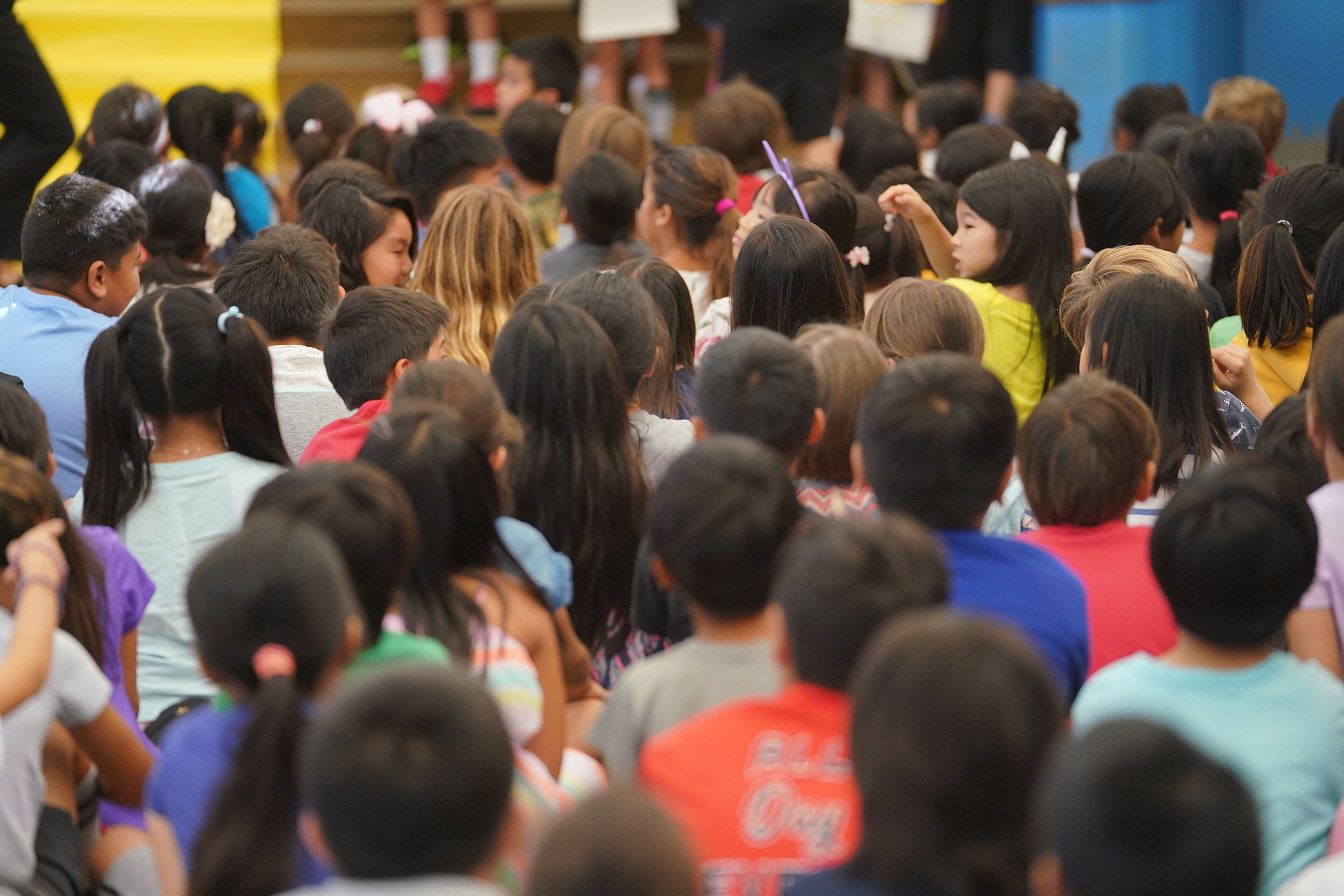 Hokulani Elementary School kids.