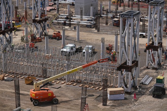 New Airport Construction on the ewa/mauka side of the Daniel Inouye International Airport.