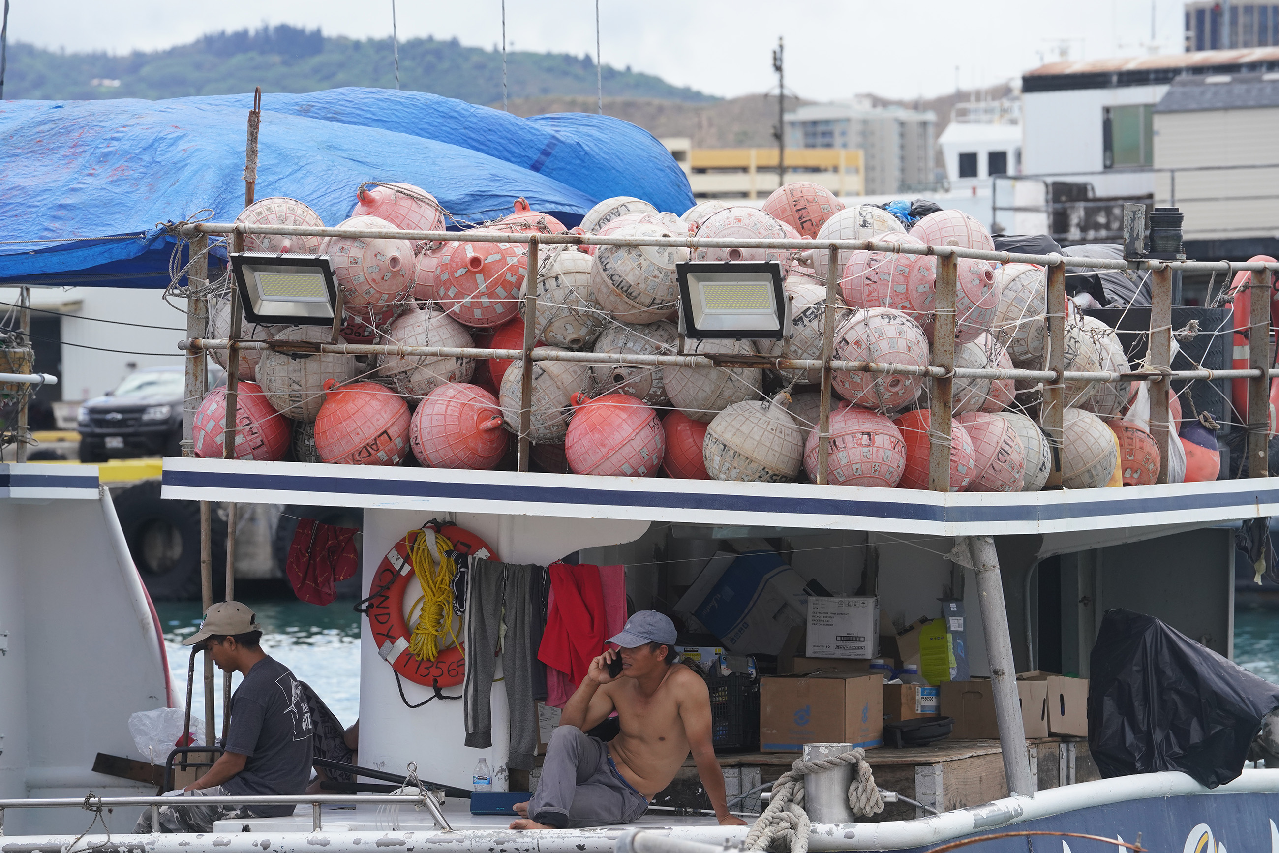 Fishing Boats at Pier 38.