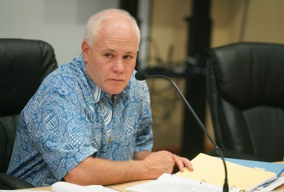 HART Executive Director Andrew Robbins at HART Board Meeting.