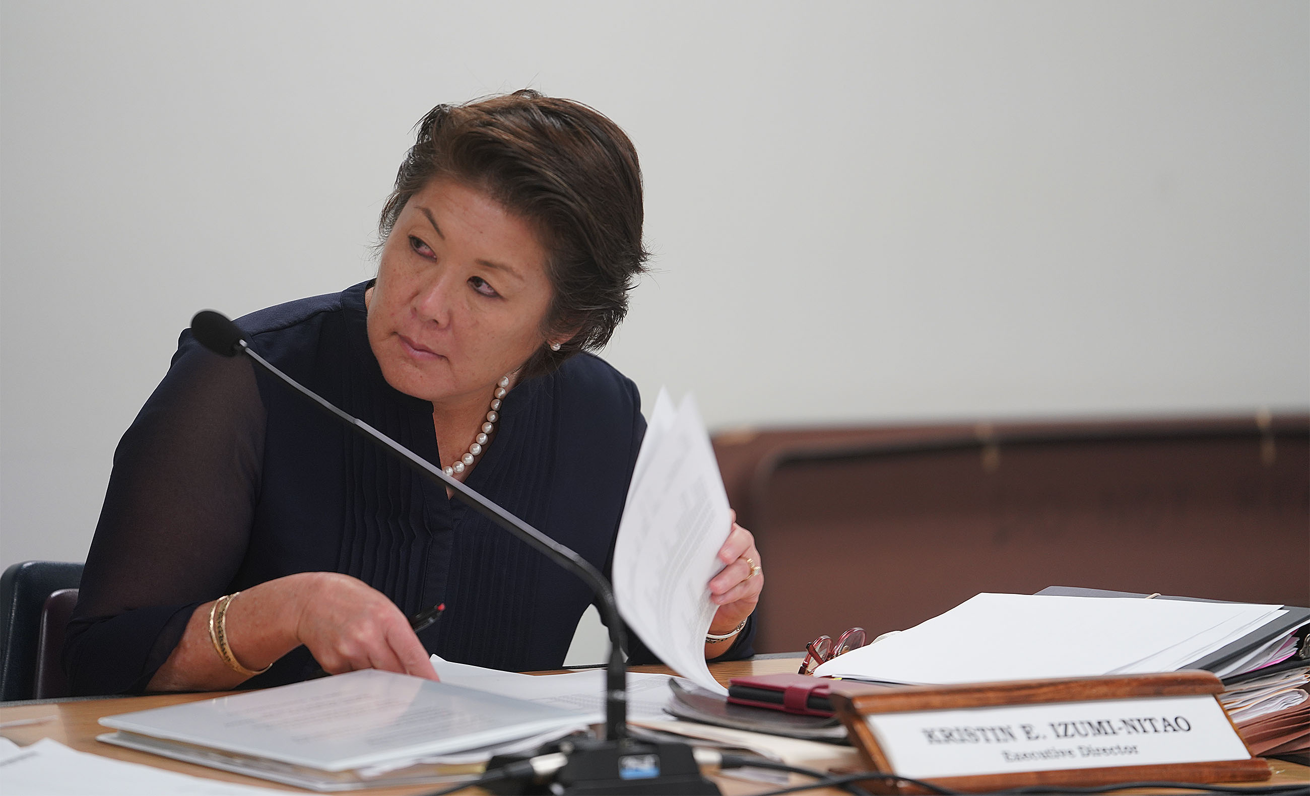 Campaign Spending Commission Meeting Kristin Izumi Nita.
