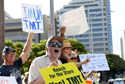 Thirty Meter Telescope Supporters: ‘Build It’