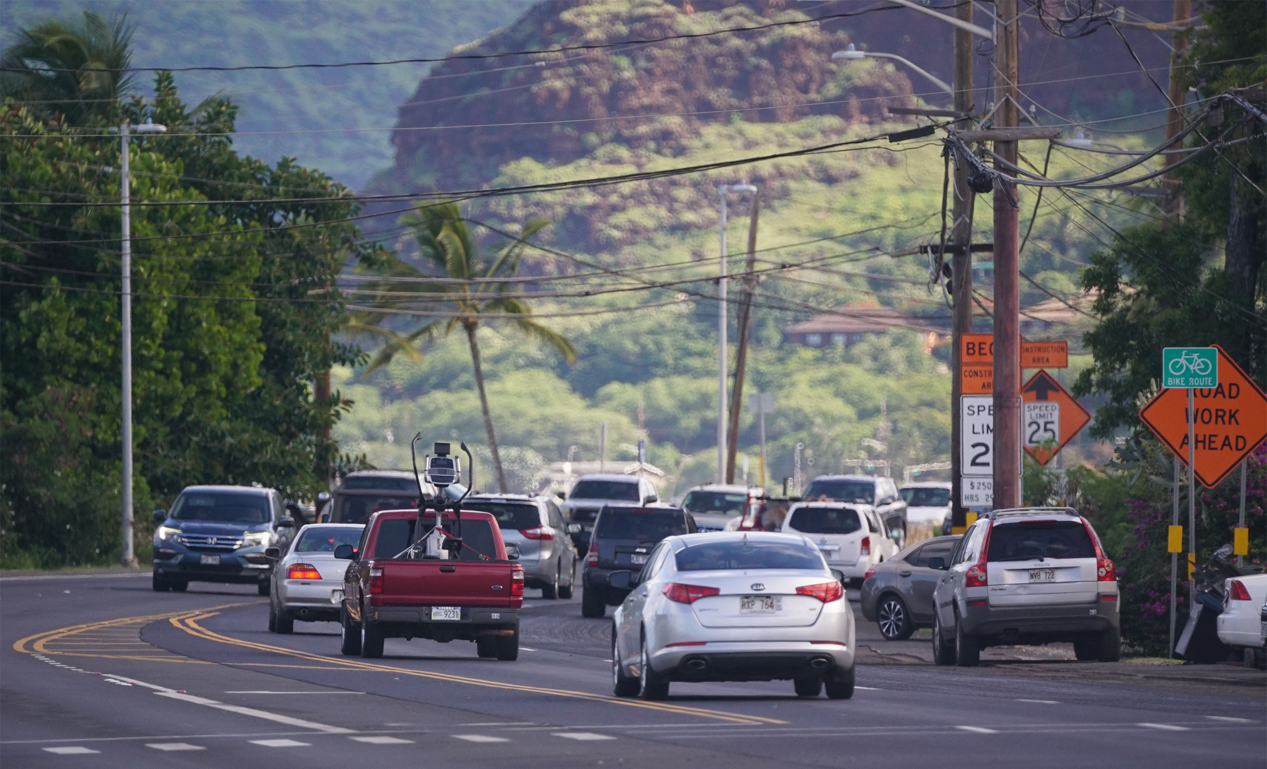 Farrington Highway near Leihoku Street in Waianae2.