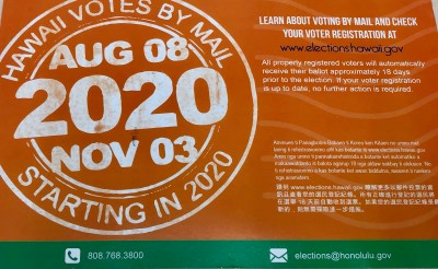 Stop Holding Hawaii’s Primary Election On Saturday