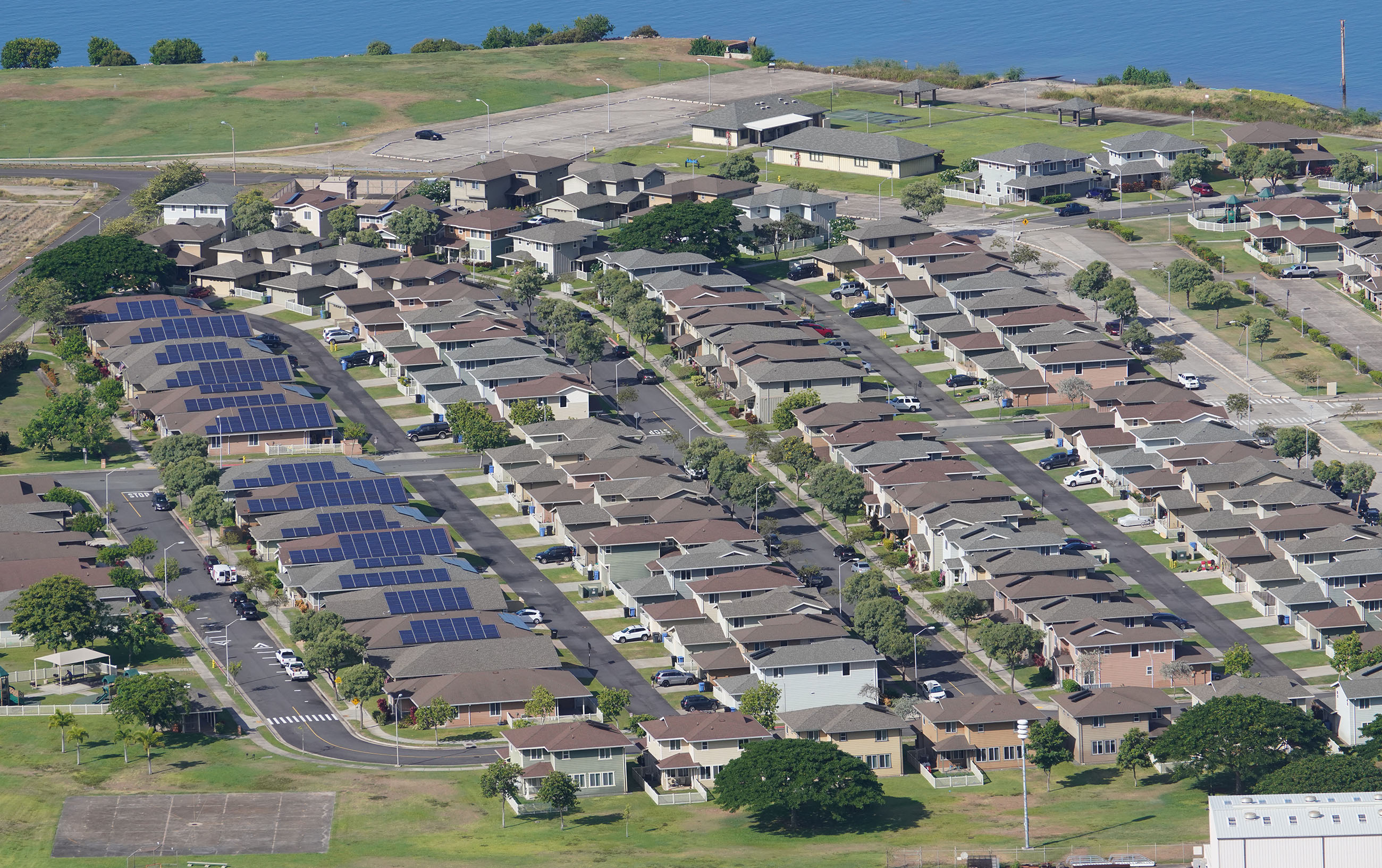 Joint Base Pearl Harbor Hickam Ford Island Military Housing.