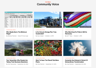 What To Expect When You Submit A Community Voice